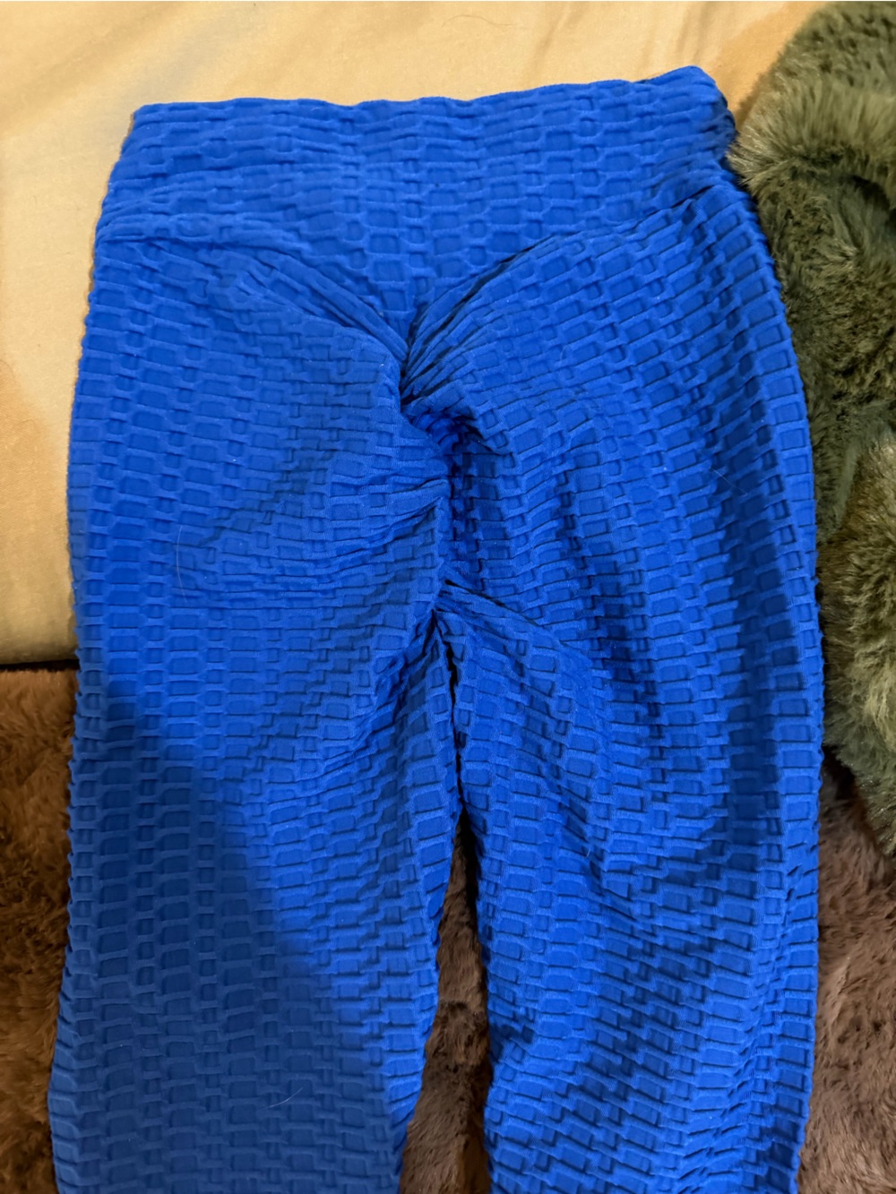 Leggings scrunch butt- Cobalt Blue
